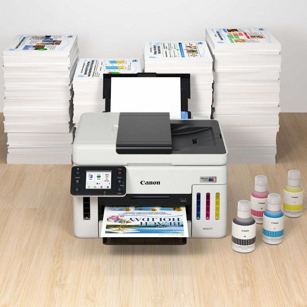 Canon MAXIFY GX6140 - wygodna obsługa i duża pojemność papieru