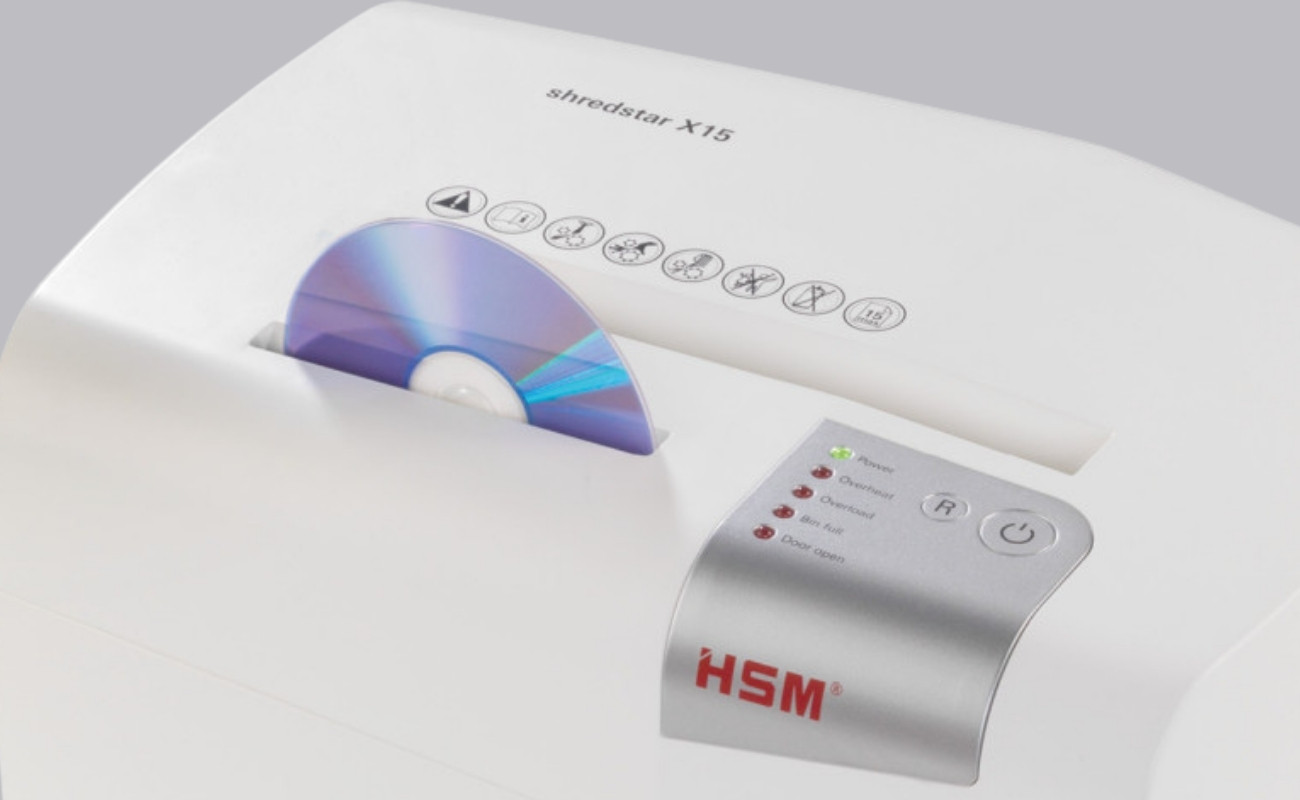 Niszczarka do papieru profesjonalna HSM shredstar X15 ścinki 4x37 mm