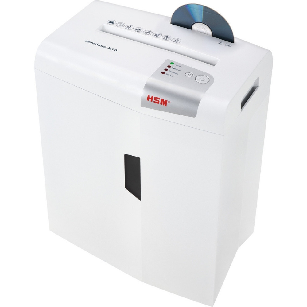Niszczarka do papieru HSM shredstar X5 - obsługa CD i kart