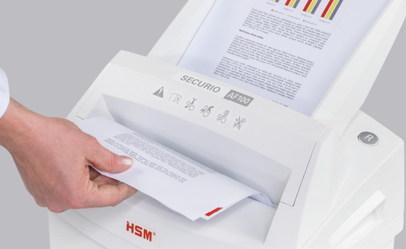 Niszczarka do papieru HSM SECURIO B24 - ścinki 4,5 x 30 mm