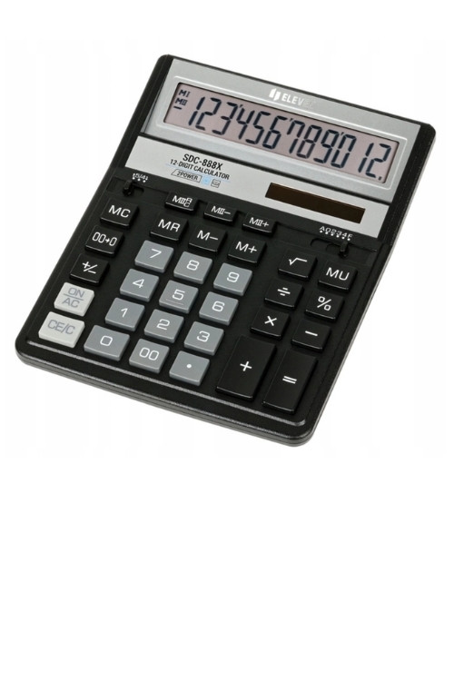 Kalkulator biurowy Eleven SDC-888X-BK