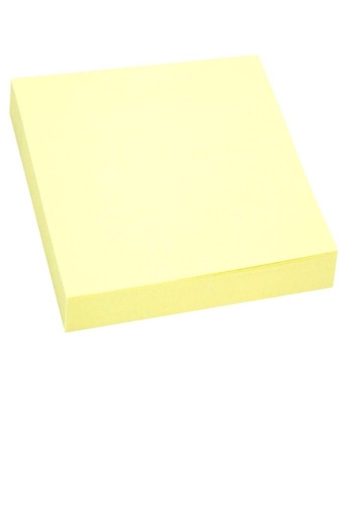 Notes samoprzylepny Tres 75×75 mm żółty 100 kartek