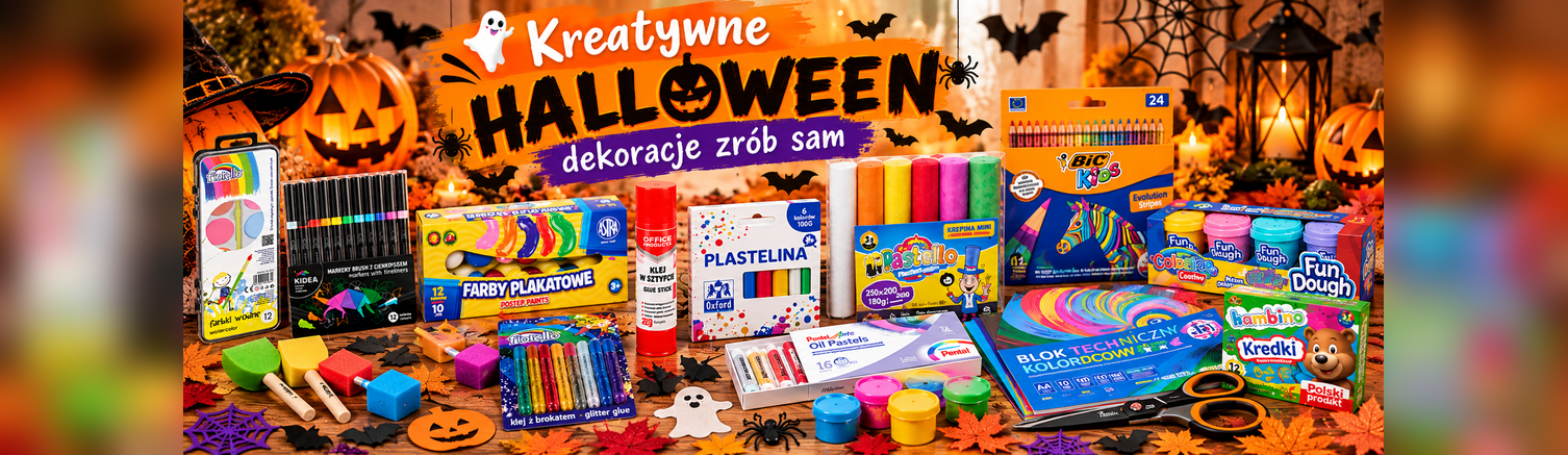 KREATYWNE HALLOWEEN – DEKORACJE ZRÓB SAM BIUROWI.PL - Artykuły biurowe, chemia profesjonalna i gospodarcza, BHP