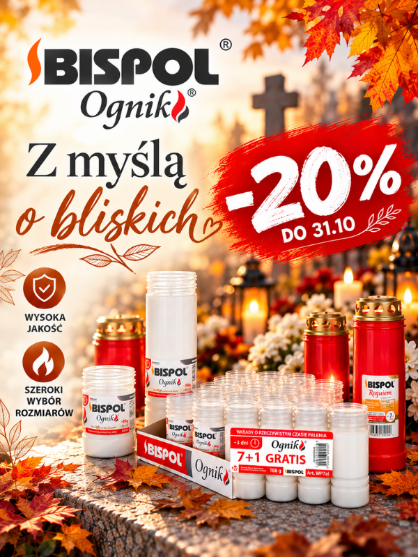 BISPOL-WKŁADY DO ZNICZY BIUROWI.PL - Artykuły biurowe, chemia profesjonalna i gospodarcza, BHP