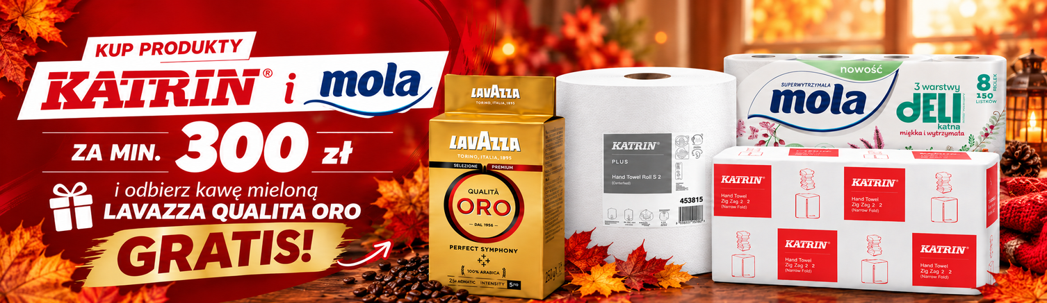 KATRIN I MOLA- KAWA LAVAZZA BIUROWI.PL - Artykuły biurowe, chemia profesjonalna i gospodarcza, BHP