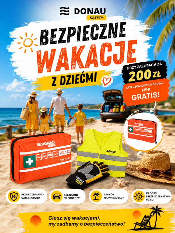 PBS DONAU SAFETY- APTECZKA SAMOCHODOWA MINI BIUROWI.PL - Artykuły biurowe, chemia profesjonalna i gospodarcza, BHP