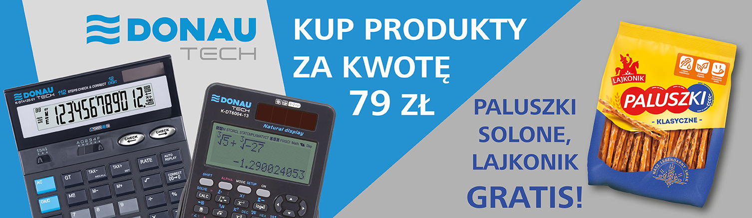 Produkty DONAU TECH ﻿za min. 79 ZŁ brutto GRATIS PALUSZKI BIUROWI.PL - Artykuły biurowe, chemia profesjonalna i gospodarcza, BHP
