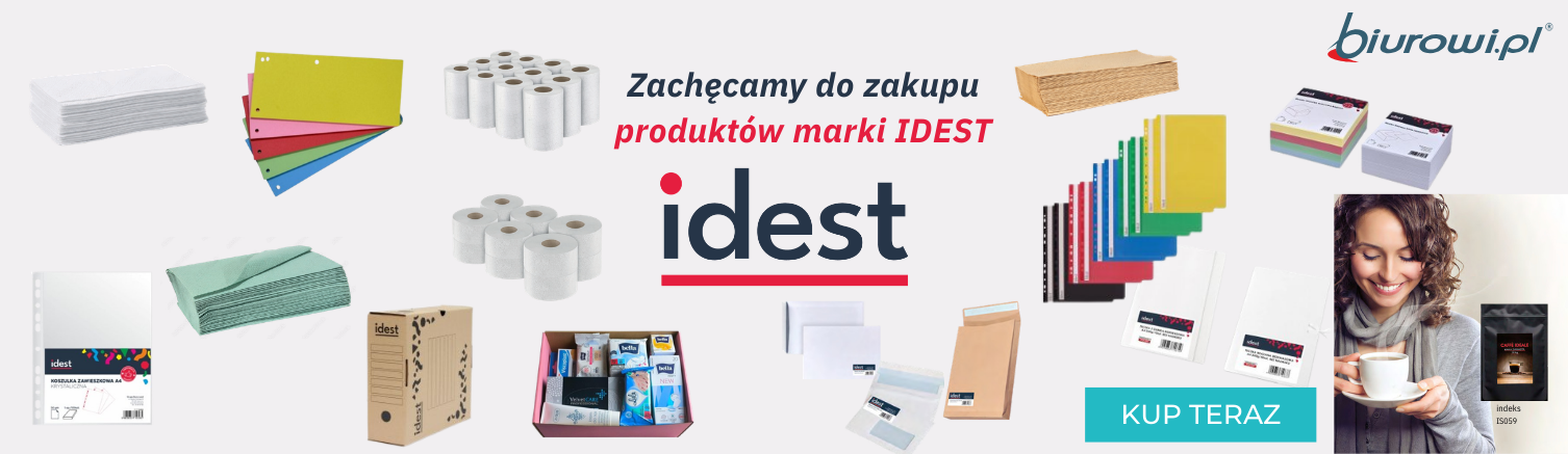 Idest produkty BIUROWI.PL - Artykuły biurowe, chemia profesjonalna i gospodarcza, BHP