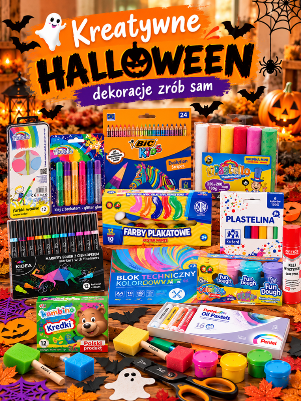 KREATYWNE HALLOWEEN – DEKORACJE ZRÓB SAM BIUROWI.PL - Artykuły biurowe, chemia profesjonalna i gospodarcza, BHP