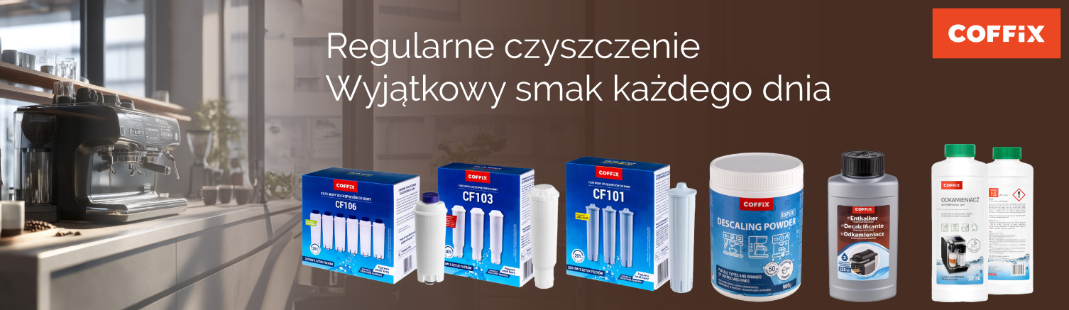PRODUKTY COFFIX-BANER INFORMACYJNY BIUROWI.PL - Artykuły biurowe, chemia profesjonalna i gospodarcza, BHP